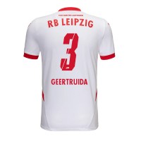 Fotbalové Dres RB Leipzig Lutsharel Geertruida #3 Domácí 2024-25 Krátký Rukáv